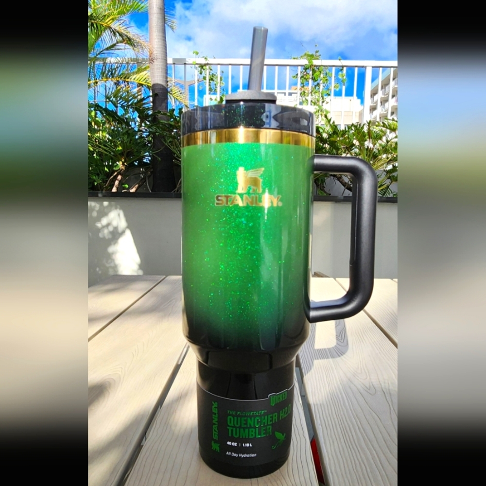 STANLEY X WICKED Elphaba Green 40oz Tumbler